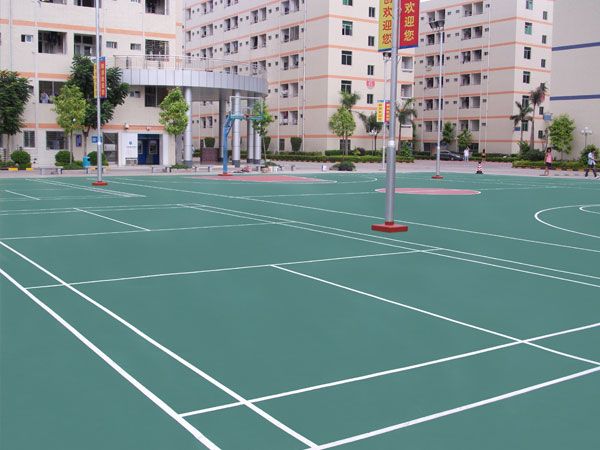 硅PU羽毛球场